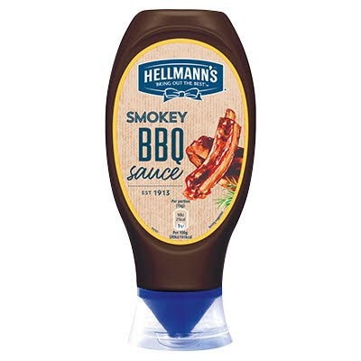 Hellmann's BBQ Sauce Original Grillsauce (mit typisch süßlich-rauchigem  Geschmack Klassische amerikanisches), 8er Pack (8 x 250 ml) : :  Grocery