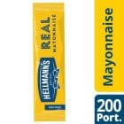 Hellmann's Real Mayonnaise 200 x 10ml Portions Hellmann's Real Mayonnaise 200 x 10ml Portions
