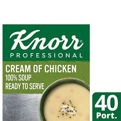 Knorr Professional 100% Soup Cream of Chicken 4 x 2.5kg - 
